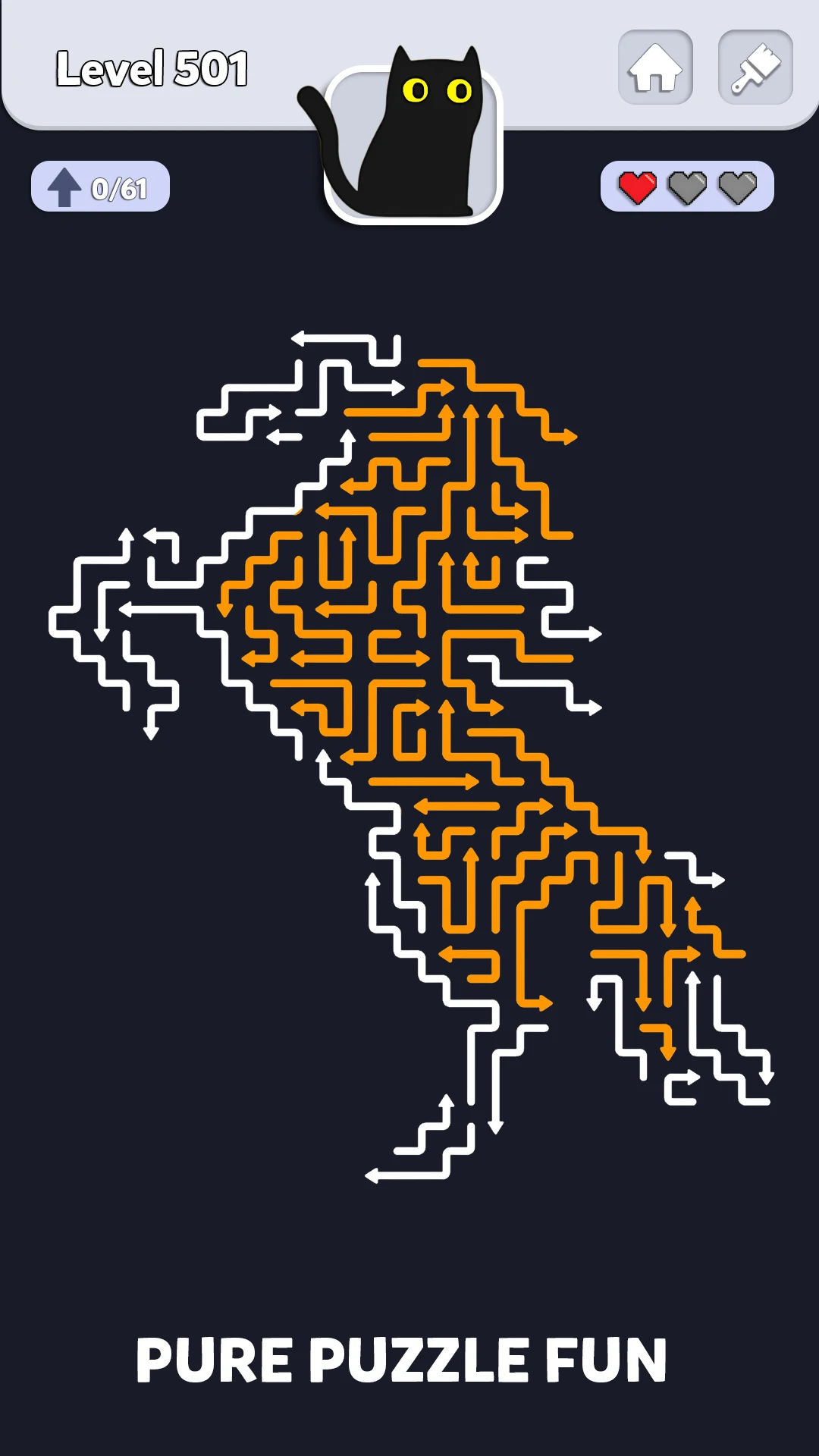 Arrow Puzzle Challenge screenshot