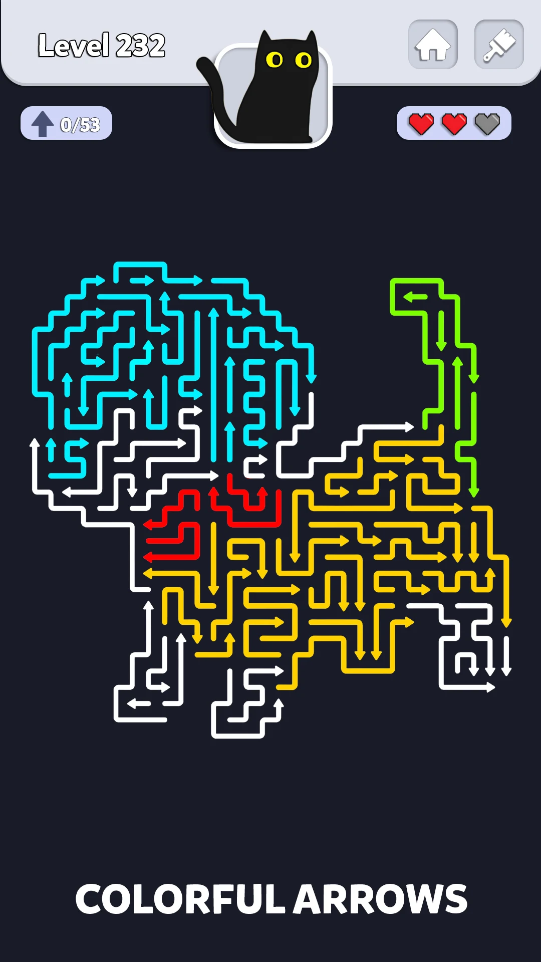 Arrow Puzzle Challenge screenshot